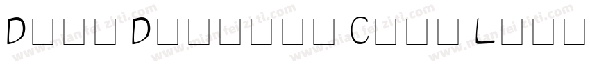 Dibs Display Caps Light SSi Light字体转换